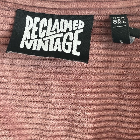 RECLAIMED VINTAGE CORDUROY SHACKET - Picture 4 of 6